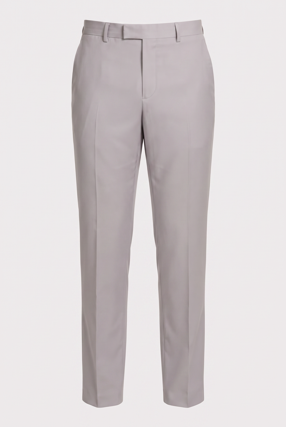 Terno Plus Size Regular Italiano Microfibra - Cinza Claro