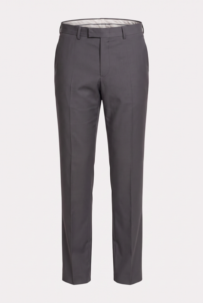 Terno Plus Size Regular Italiano Microfibra - Chumbo