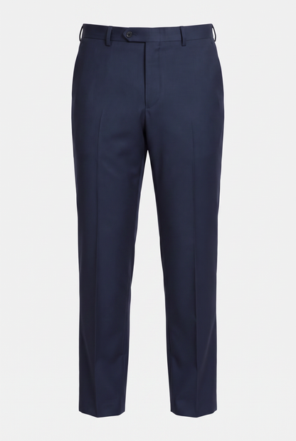 Terno Plus Size Slim Italiano Poliviscose - Azul Marinho