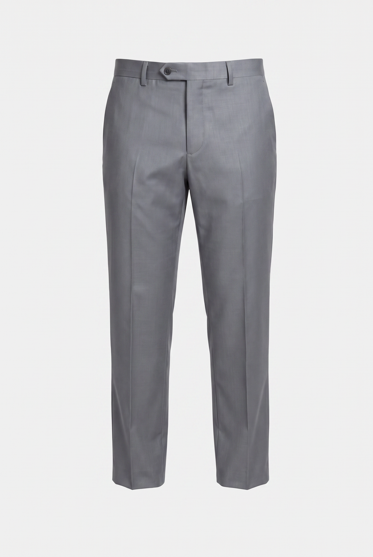 Terno Plus Size Slim Italiano Poliviscose - Cinza Médio