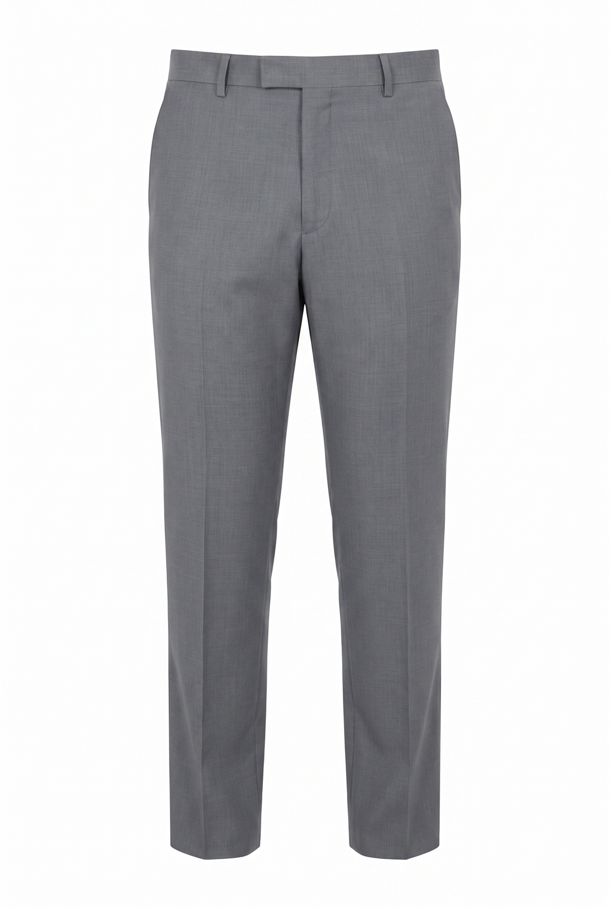 Terno Plus Size Slim Italiano Lã Fria - Cinza Médio
