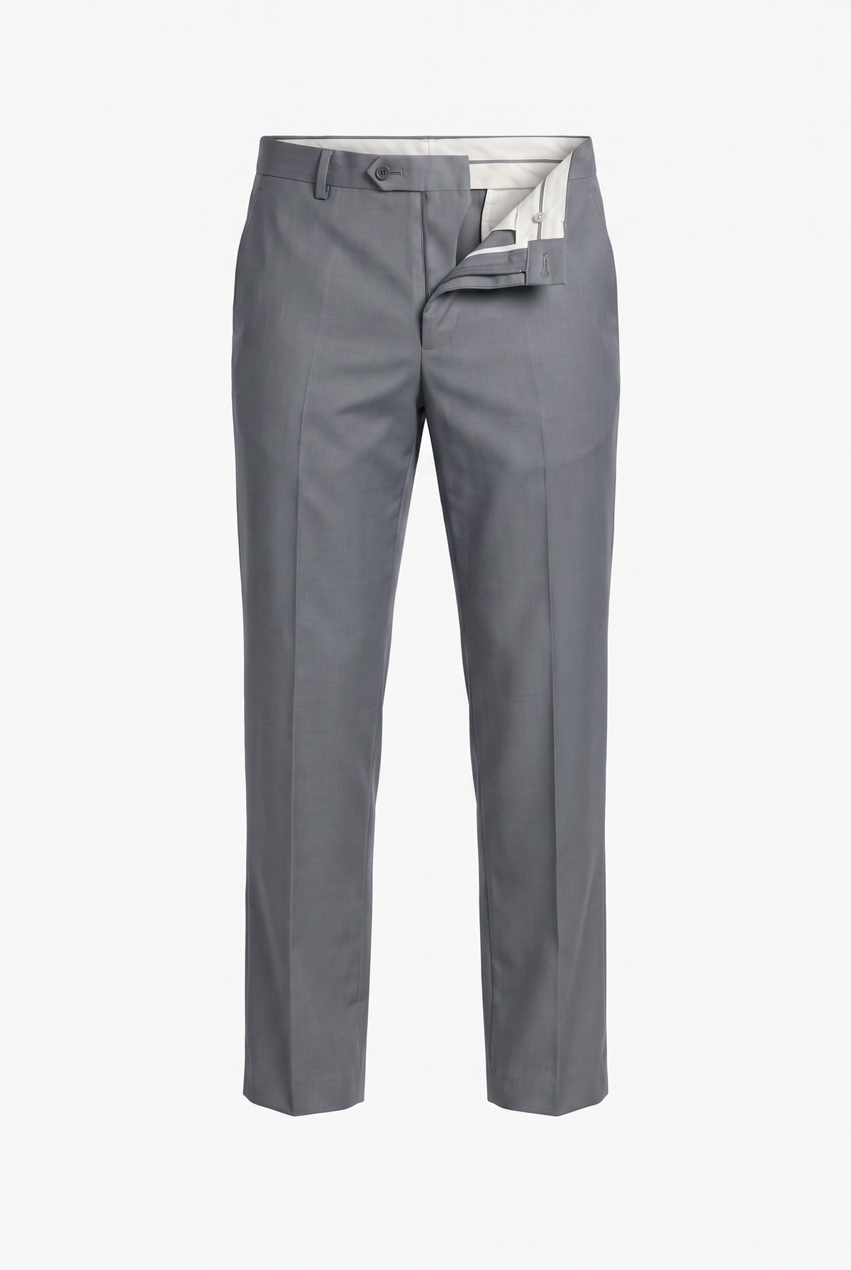 Costume Slim Italiano Lã Fria - Cinza Médio