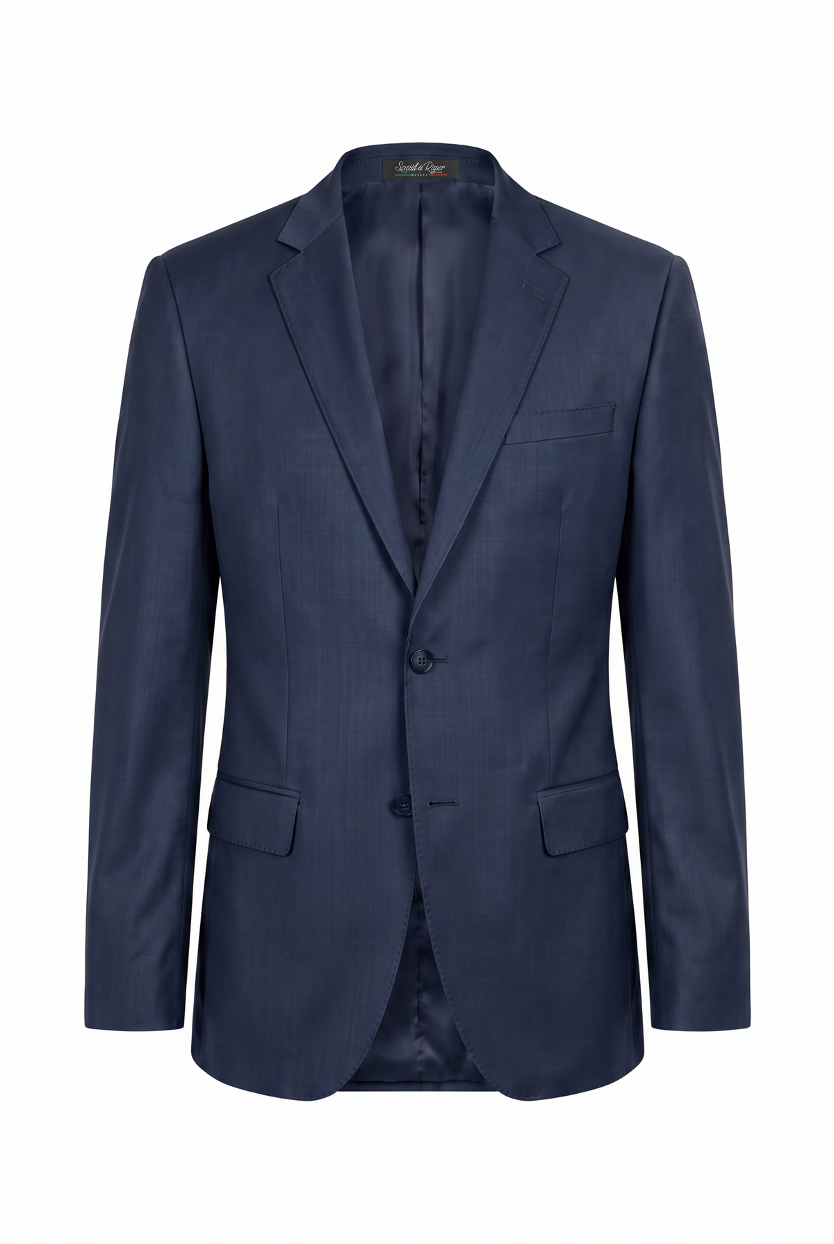 Costume Regular Italiano Microfibra - Azul Marinho
