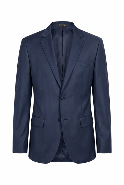 Costume Regular Italiano Microfibra - Azul Marinho