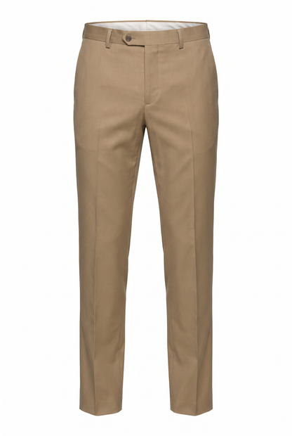 Costume Slim Italiano Poliviscose - Cáqui