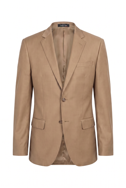 Costume Slim Italiano Poliviscose - Cáqui