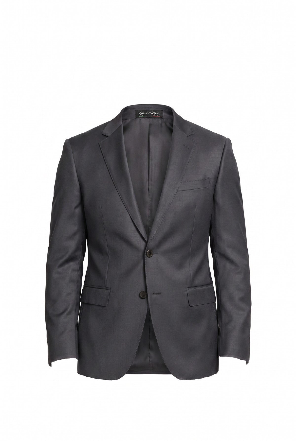 Costume Slim Italiano Poliviscose - Grafite