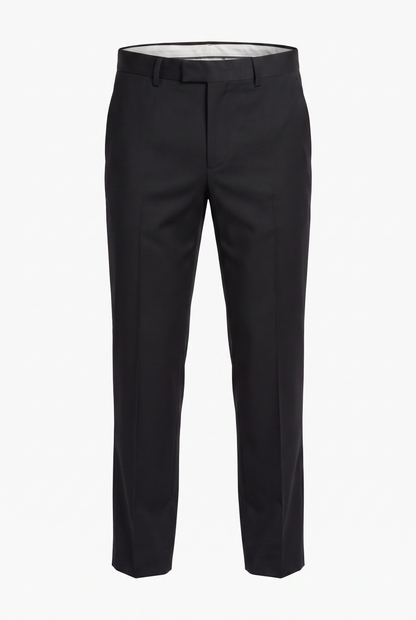 Costume Slim Italiano Lã Fria - Preto