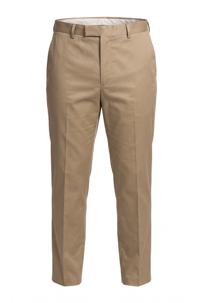 Costume Plus Size Slim Italiano Poliviscose - Cáqui