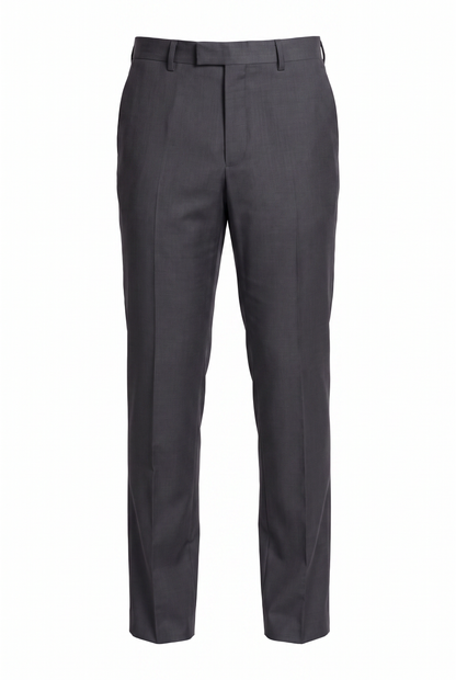 Costume Plus Size Slim Italiano Lã Fria - Grafite