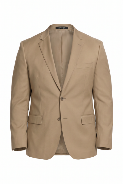 Costume Plus Size Regular Italiano Microfibra - Cáqui