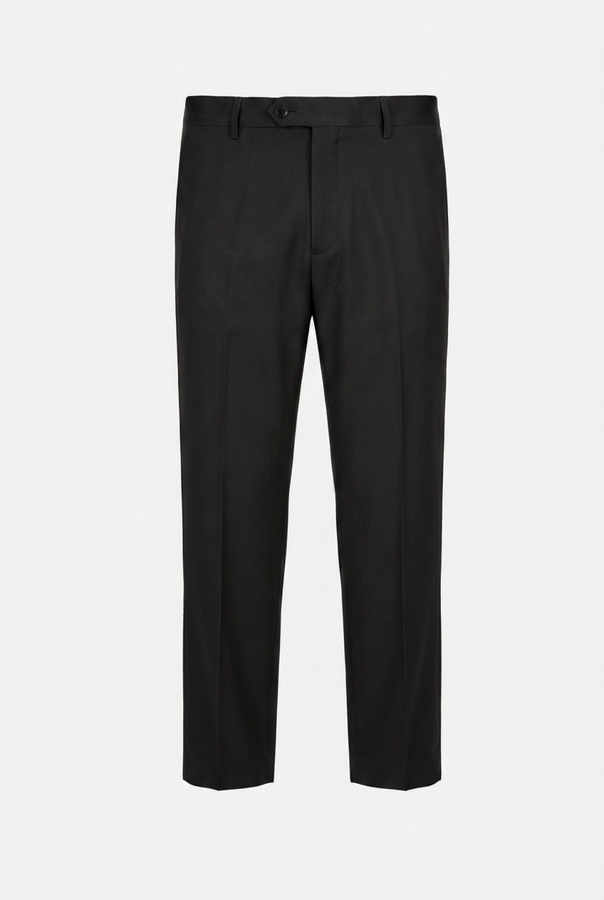 Terno Slim Italiano Lã Fria - Preto