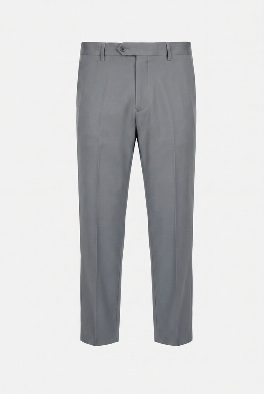 Costume Slim Italiano Poliviscose - Cinza Médio