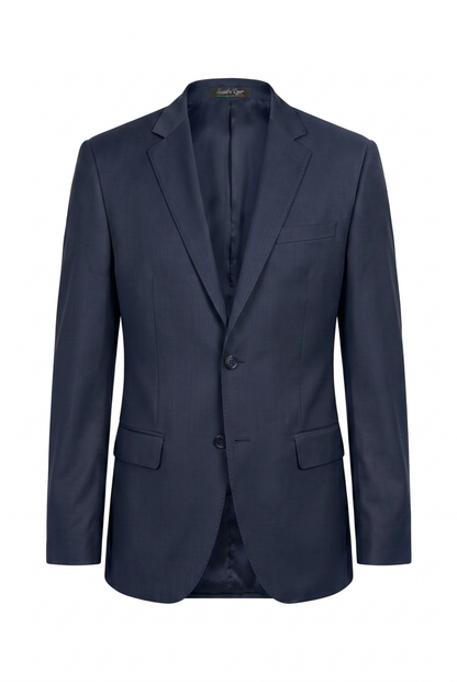 Blazer plus size poliviscose azul marinho - ghost mannequin