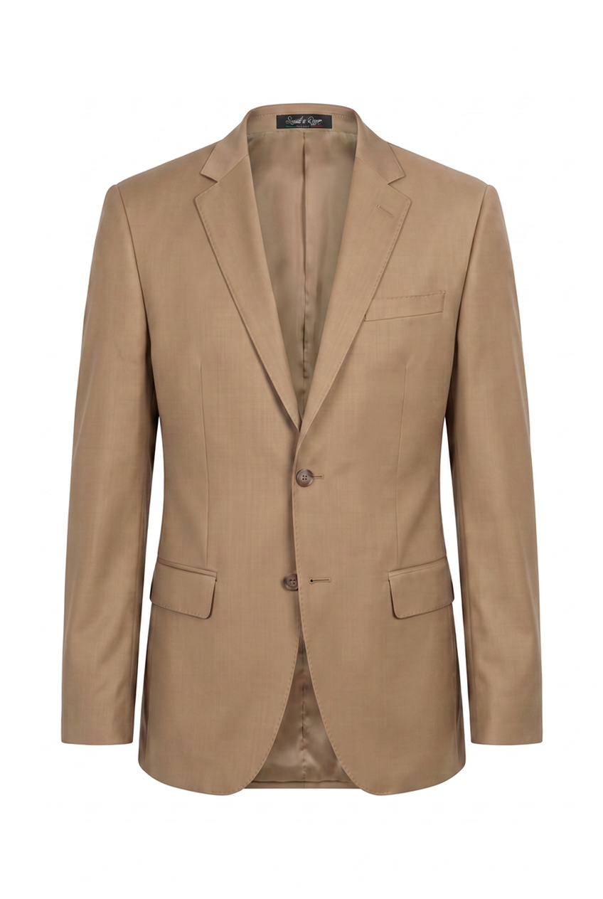 Blazer plus size poliviscose caqui - ghost mannequin