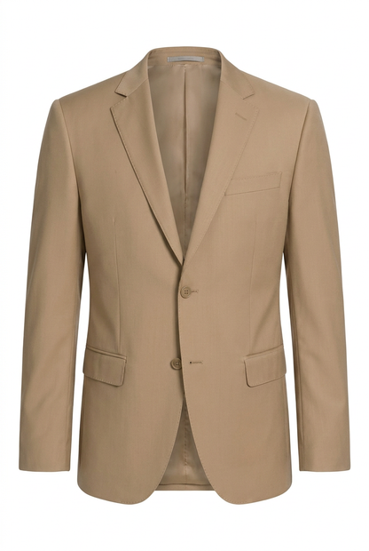 Blazer Slim Italiano Microfibra Caqui - ghost still