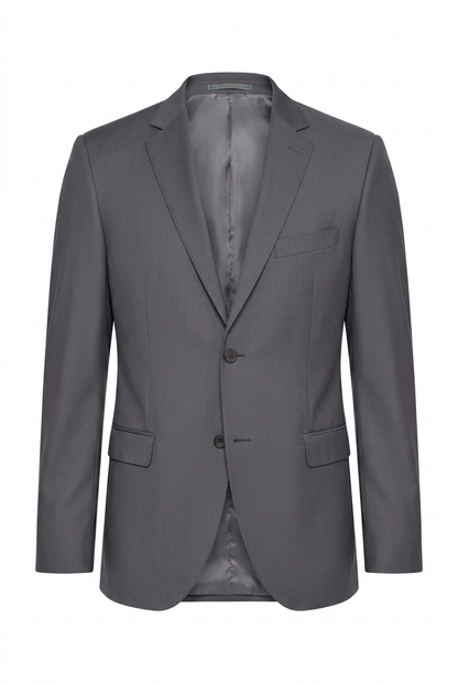 Blazer Slim Italiano Microfibra Grafite - ghost still