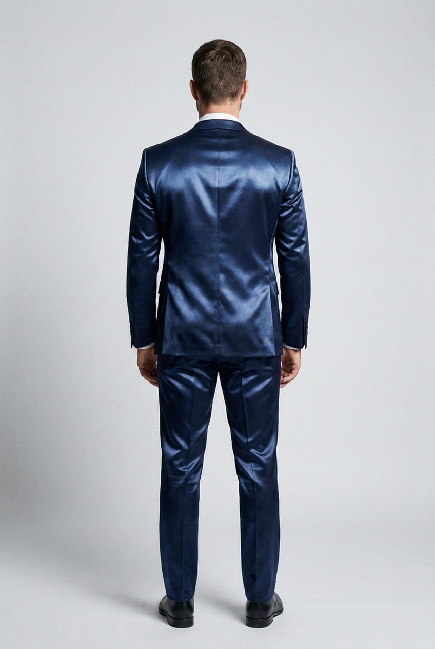 Blazer Prada Azul Marinho - costas