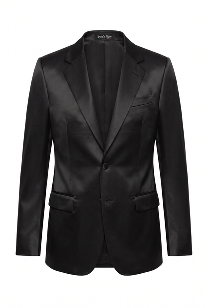 Terno Plus Size Slim Italiano Prada Preto - paletó com etiqueta Social à Rigor