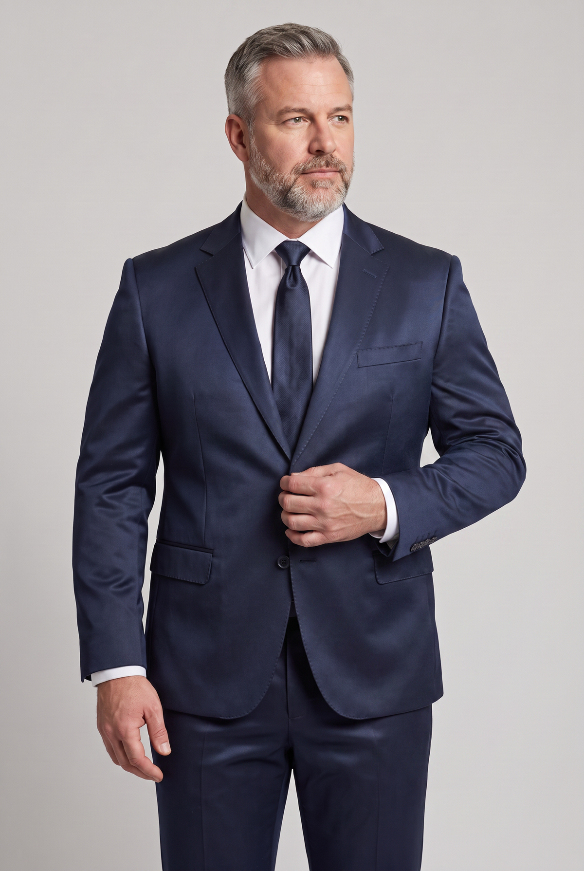 Costume Prada Plus Azul Marinho - detalhe