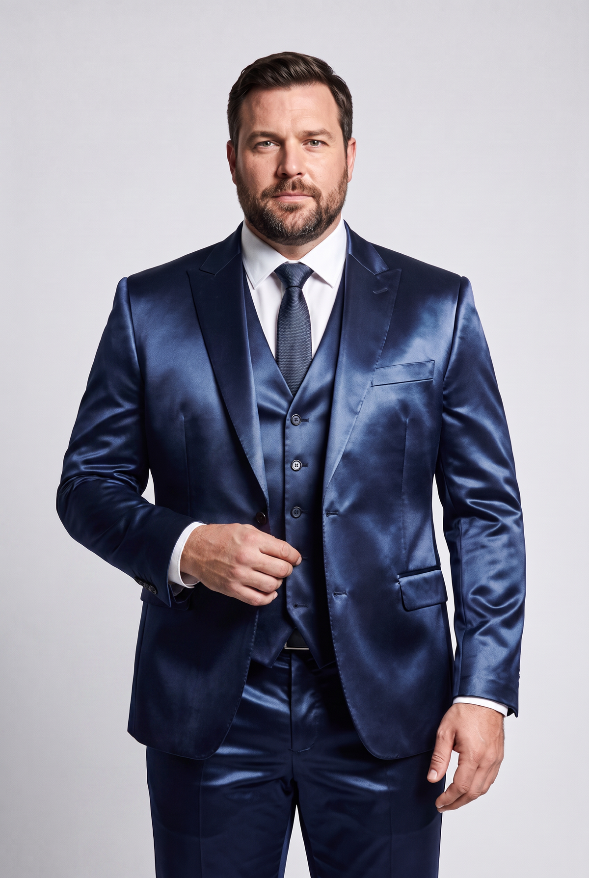 Terno Prada Plus Azul Marinho - detalhe