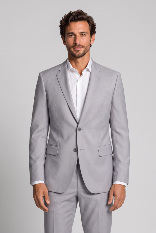 Costume Microfibra Cinza Claro - modelo