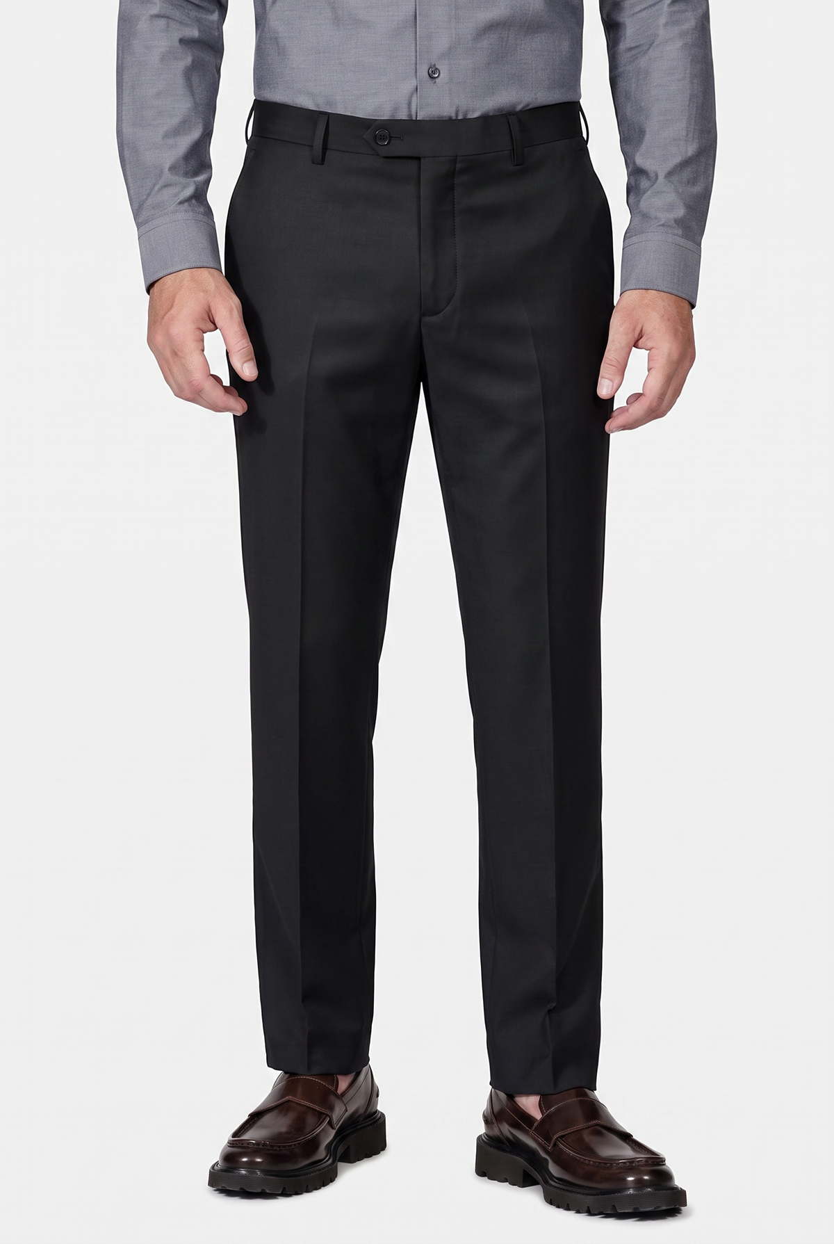 Calça Poliviscose Preto - frente
