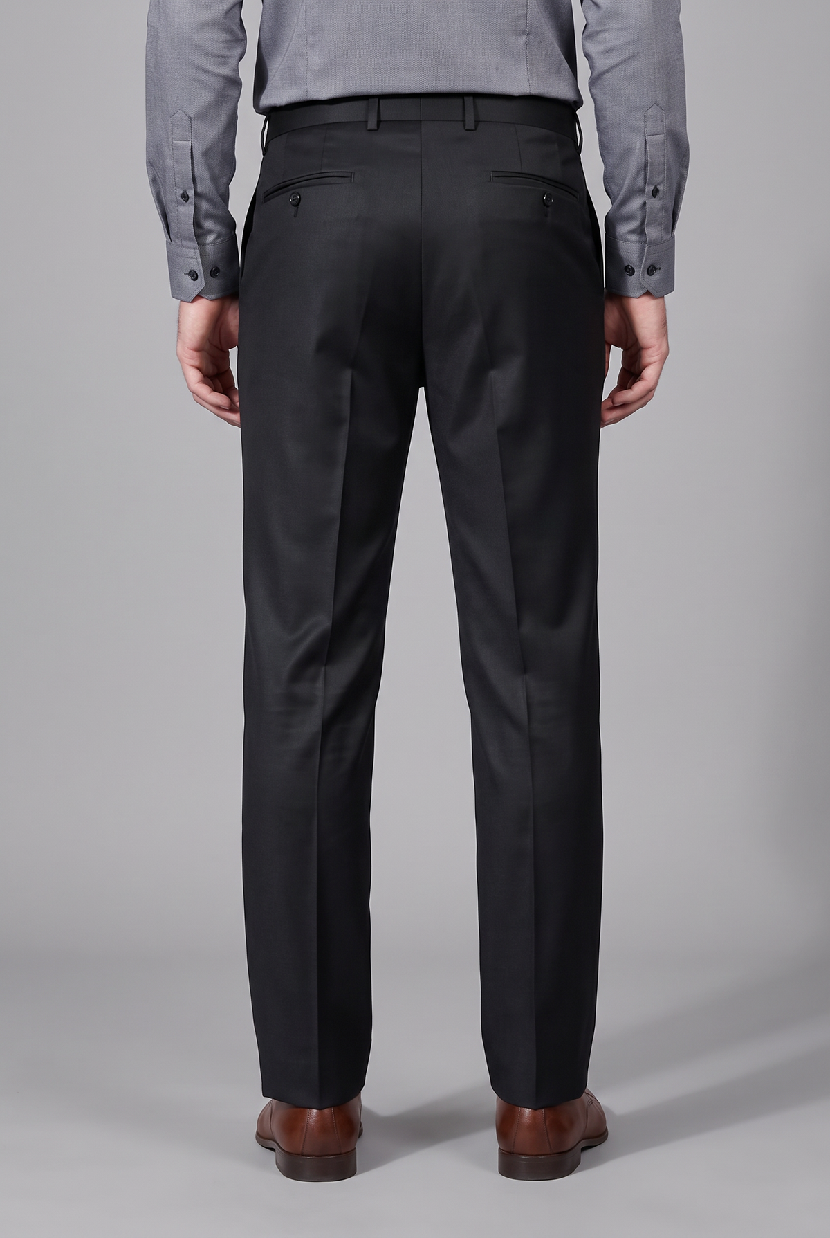 Calça Poliviscose Preto - costas