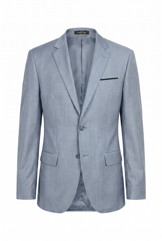 Blazer Melange New Aço - ghost