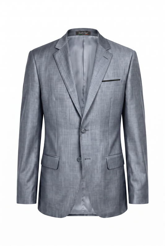 Blazer Melange Cinza Médio - ghost