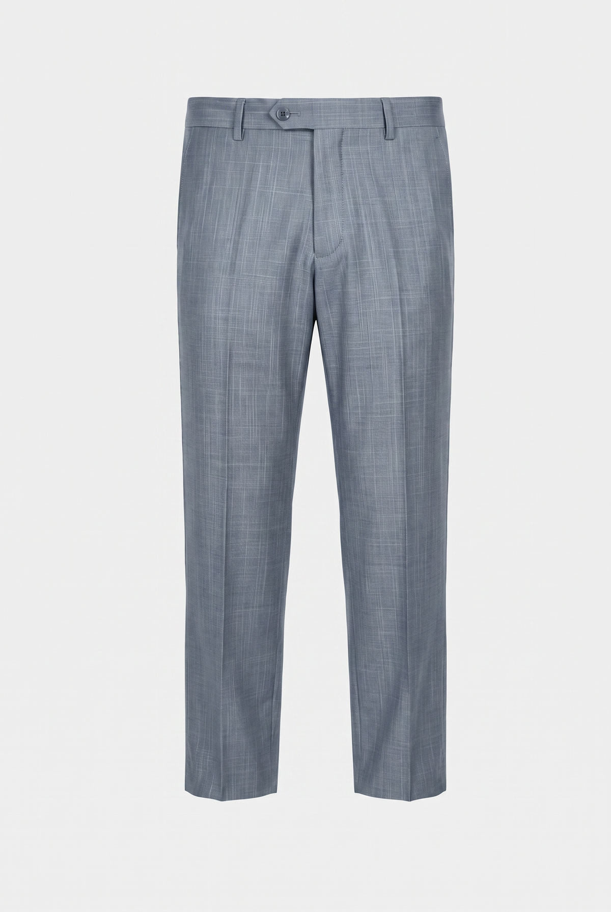 Costume Slim Italiano Melange - Cinza Médio