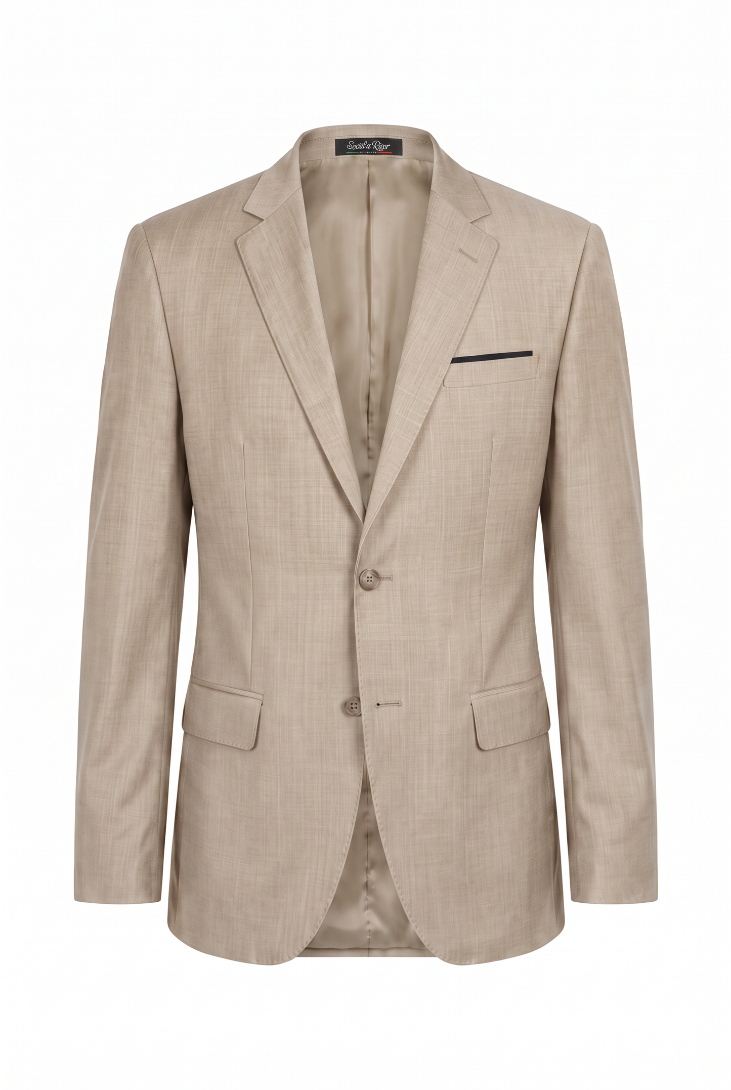Blazer Melange Bege - ghost