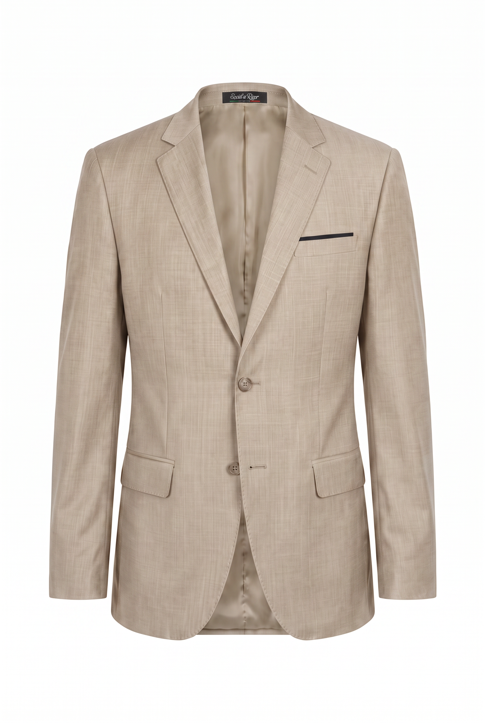 Blazer Melange Bege - ghost