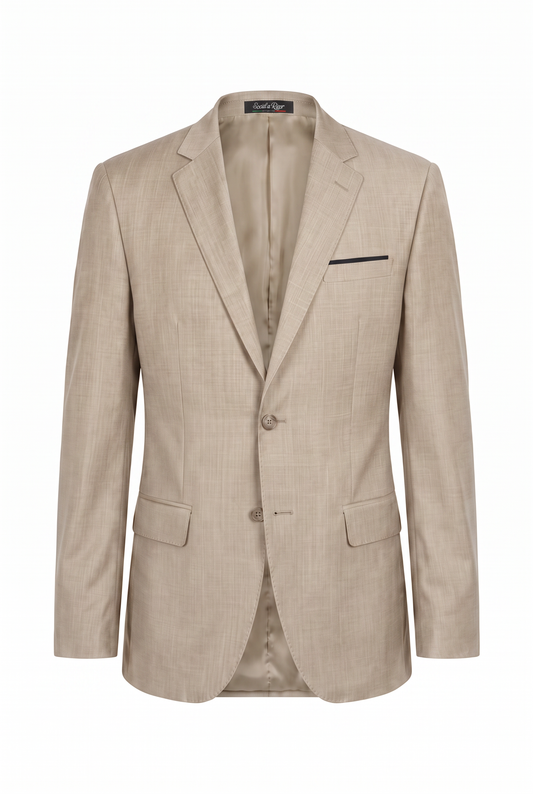 Blazer Melange Bege - ghost