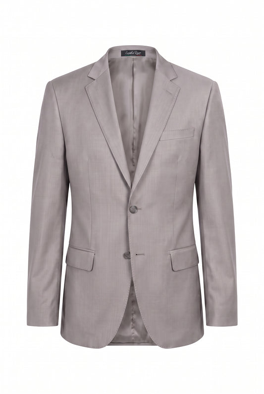 Blazer Lã Fria Cinza Claro - ghost