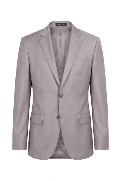 Blazer Lã Fria Cinza Claro - ghost