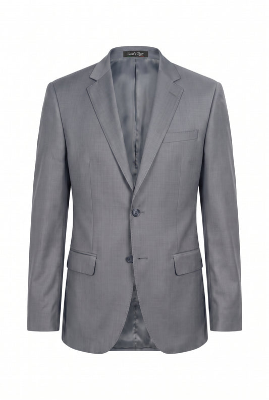 Blazer Lã Fria Cinza Médio - ghost