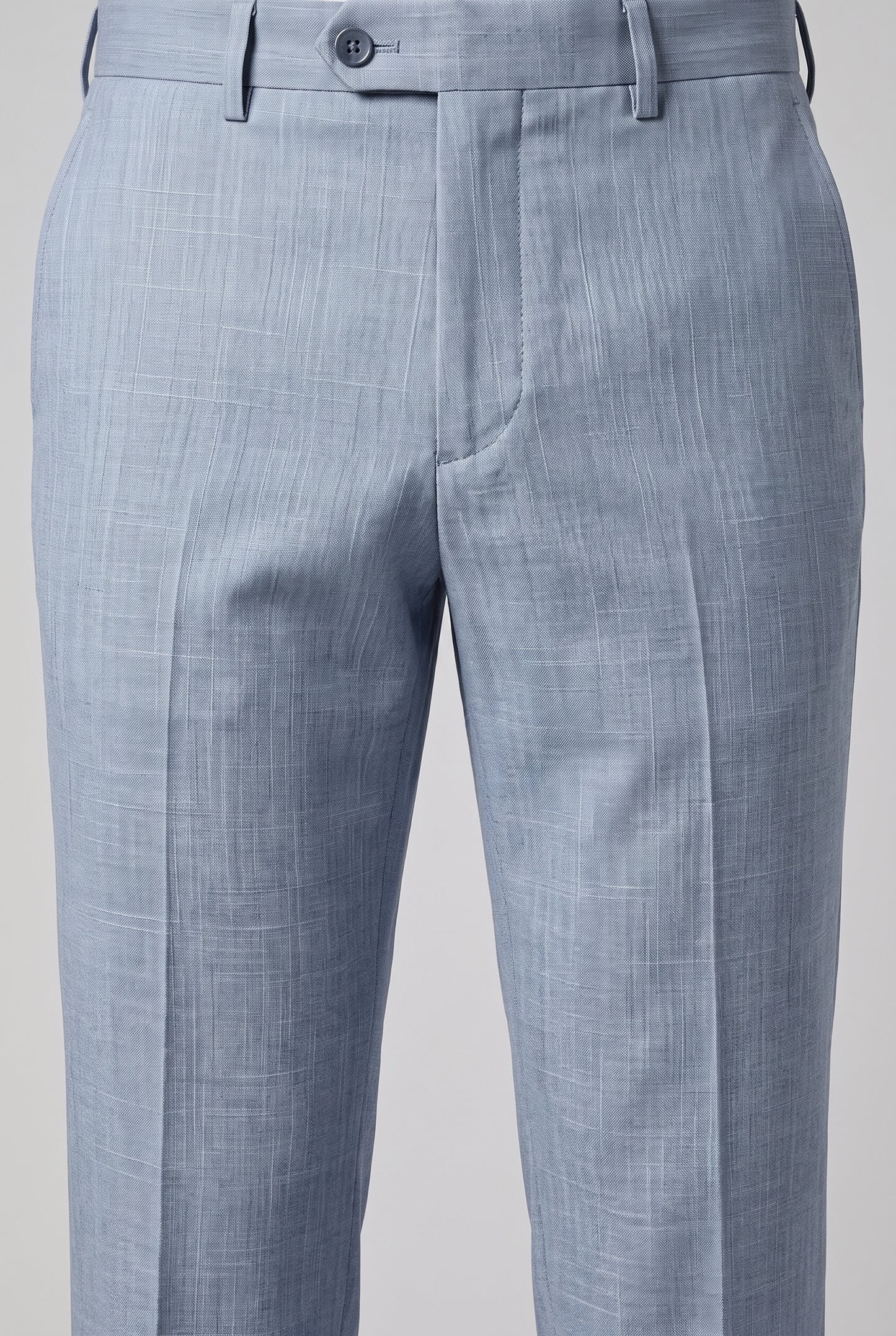 Calça Melange New Aço - close cós frontal