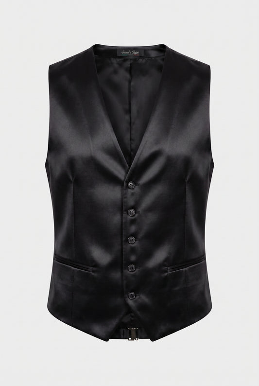 Colete Prada Preto - ghost 5 botões etiqueta