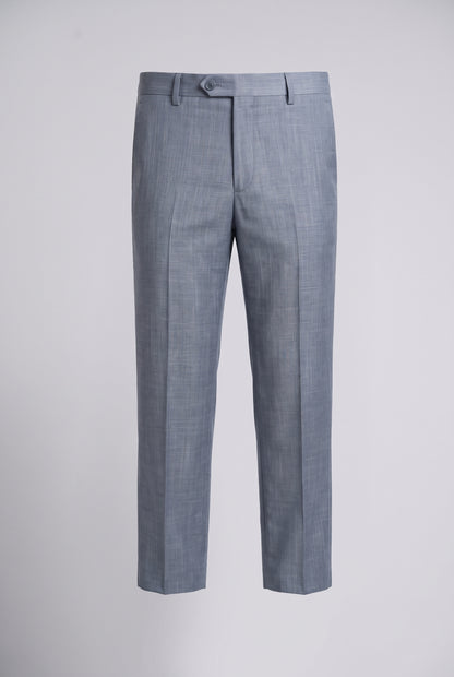 Calça Melange Cinza Médio Plus - frente ghost