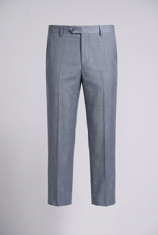 Calça Melange Cinza Médio - frente ghost