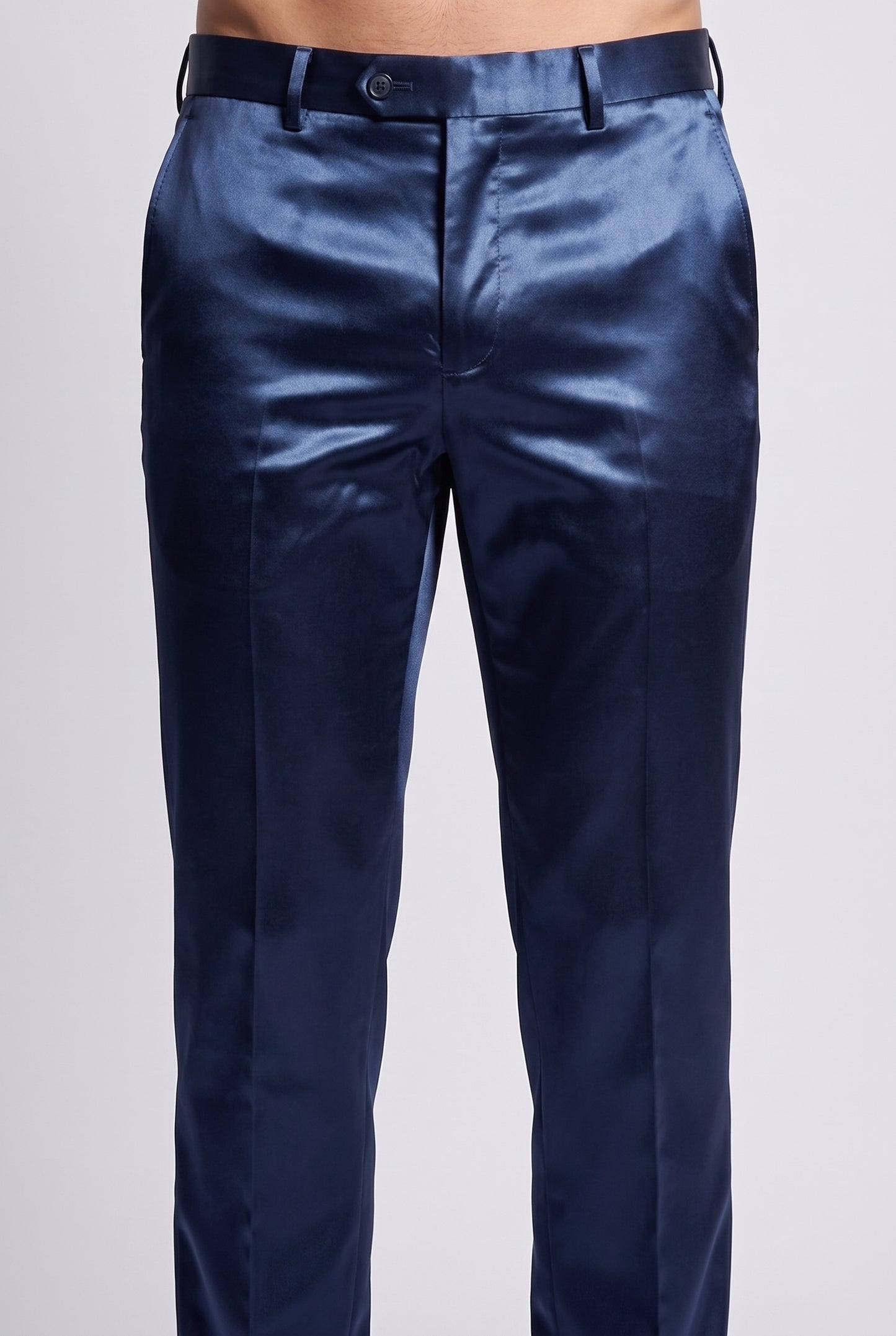 Calça Prada Azul Marinho - close cós frontal