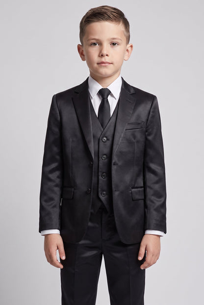 Colete Infantil Slim Italiano Prada - Preto