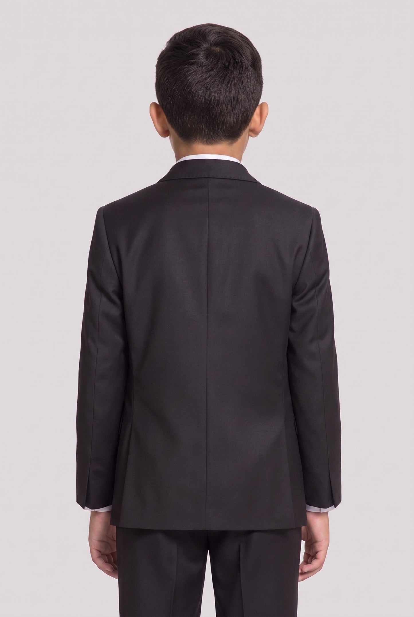 Blazer Infantil Slim Italiano Poliviscose - Preto