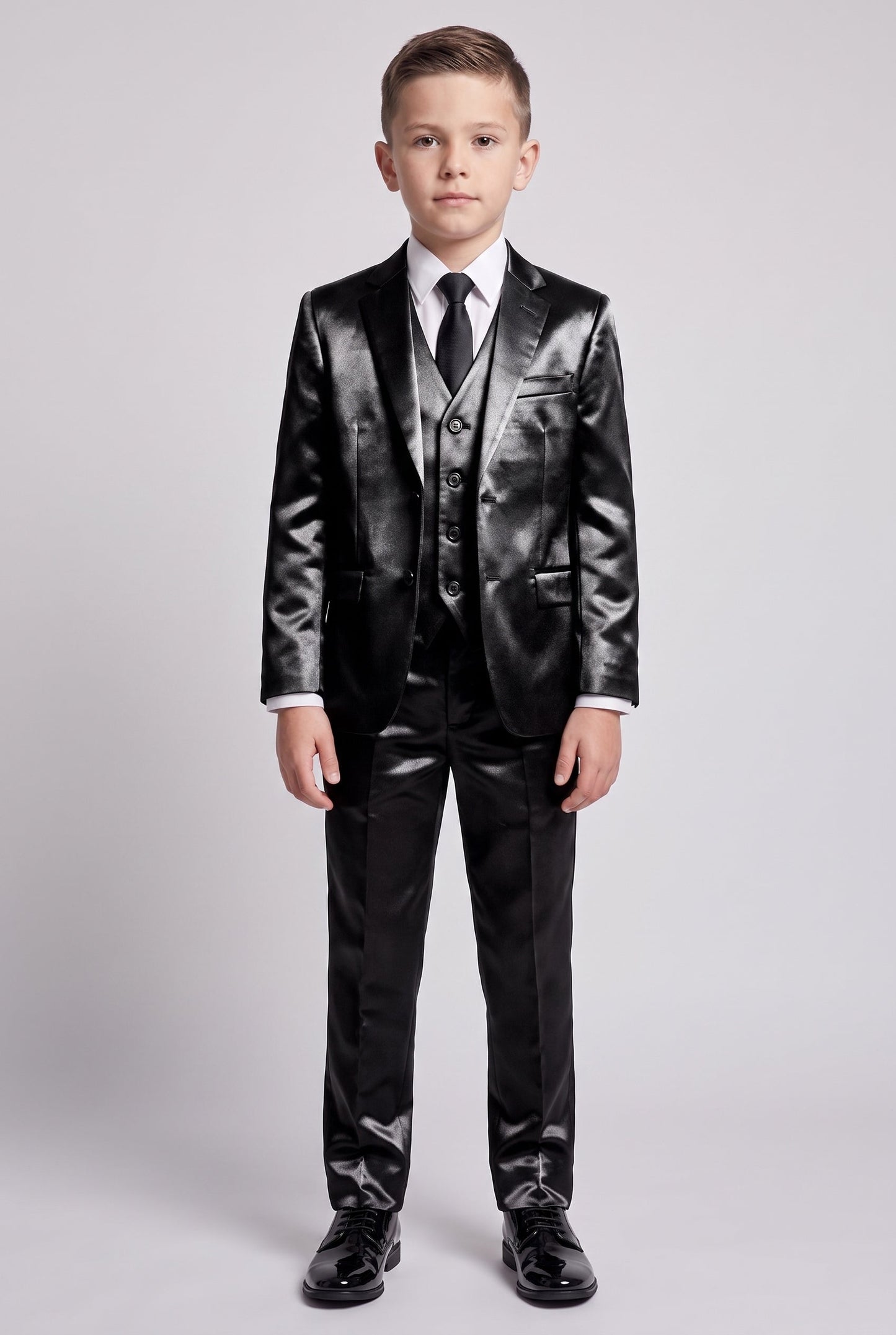 Colete Infantil Slim Italiano Prada - Preto