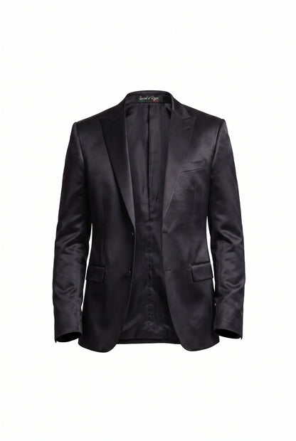 Terno Infantil Prada Preto - paletó ghost etiqueta