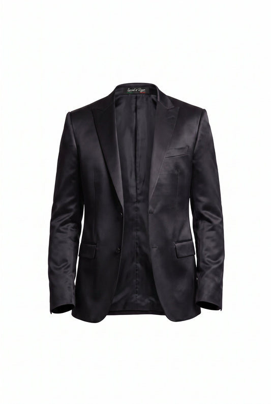 Blazer Infantil Slim Italiano Prada - Preto