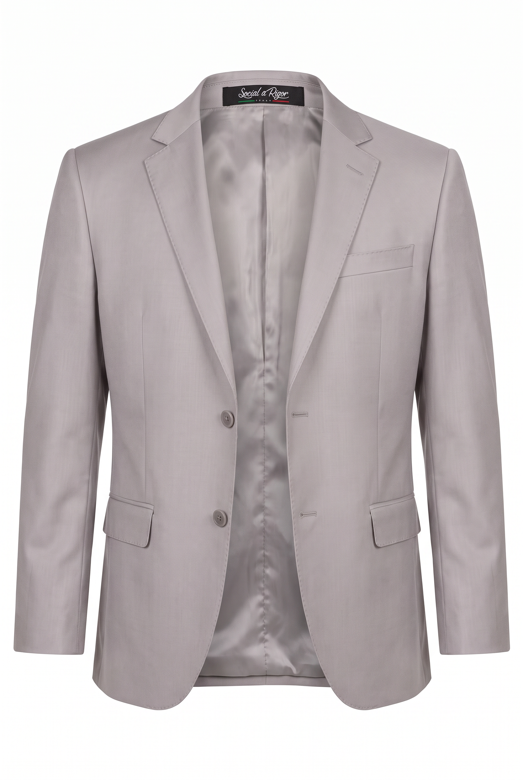 Paleto Poliviscose Cinza Claro - produto
