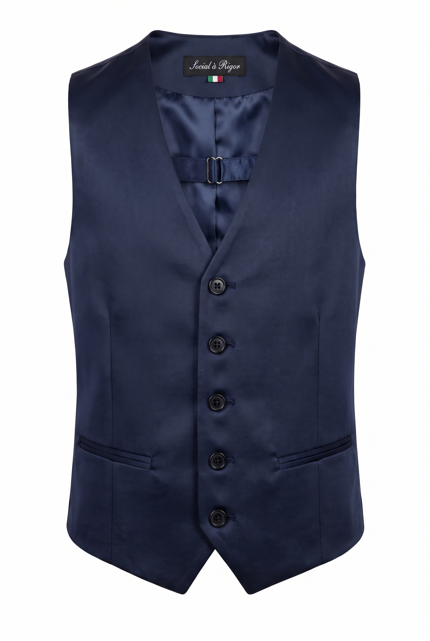 Colete Infantil Poliviscose Azul Marinho - ghost