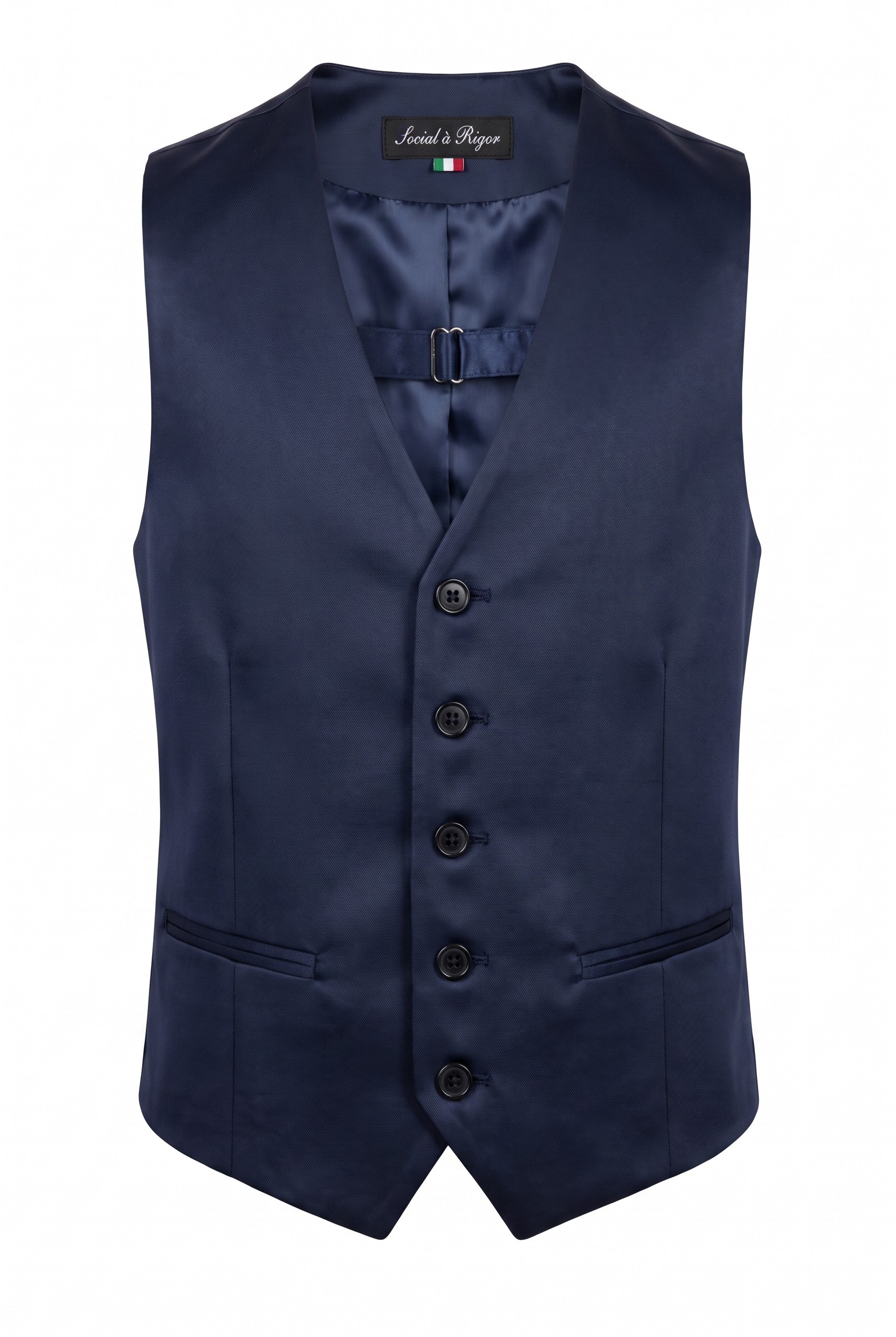 Colete Infantil Poliviscose Azul Marinho - ghost